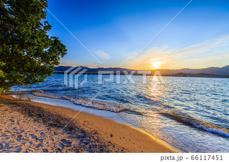 琵琶湖大橋夕景 66117451