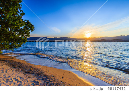 琵琶湖大橋夕景 琵琶湖大橋夕景 66117452