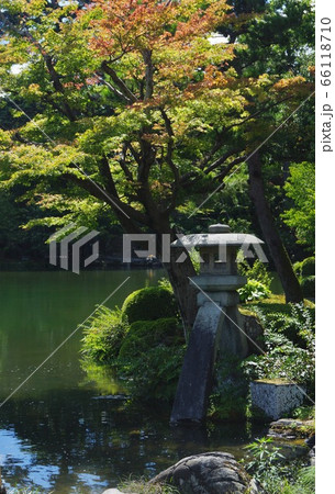 兼六園 ことじ灯籠 石川県金沢市 兼六園 ことじ灯籠 石川県金沢市 66118710