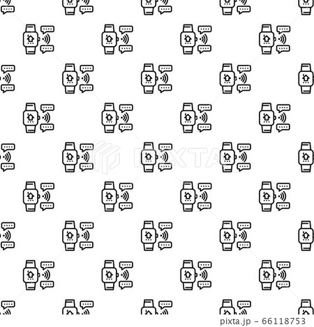 Smart watch pattern seamless Smart watch pattern seamless 66118753
