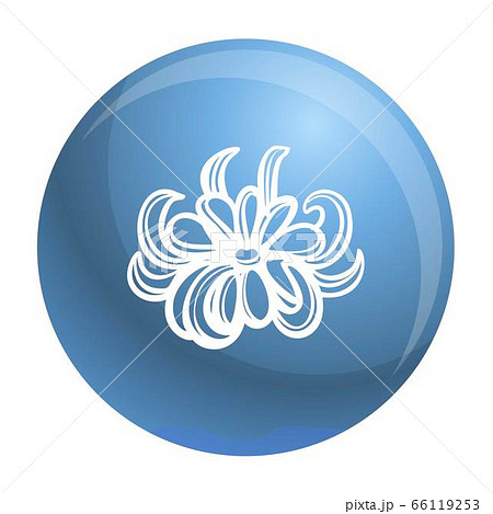 Bio calendula icon, simple style Bio calendula icon, simple style 66119253