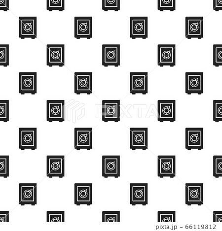 Safe money box pattern seamless 66119812