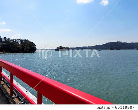 日本三景松島 福浦橋から 日本三景松島 福浦橋から 66119987