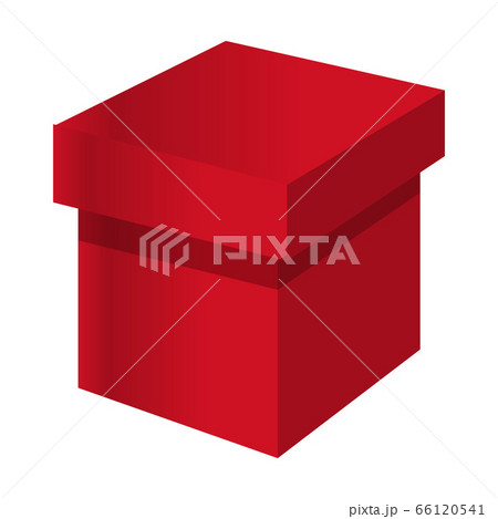 Red box icon, cartoon style Red box icon, cartoon style 66120541