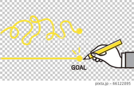 Illustration image to achieve the goal at the fastest speed 66122895