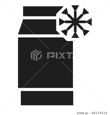 Freeze pack icon, simple style 66124524