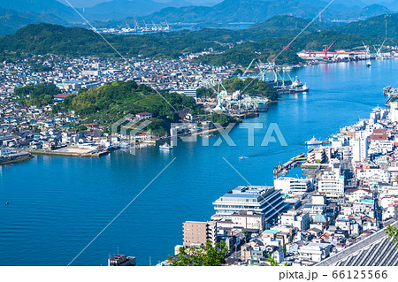 《広島県》尾道の街並み・初夏の朝《浄土寺山展望台より》 《広島県》尾道の街並み・初夏の朝《浄土寺山展望台より》 66125566