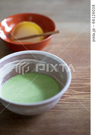 お抹茶のある甘味処イメージ 66126038