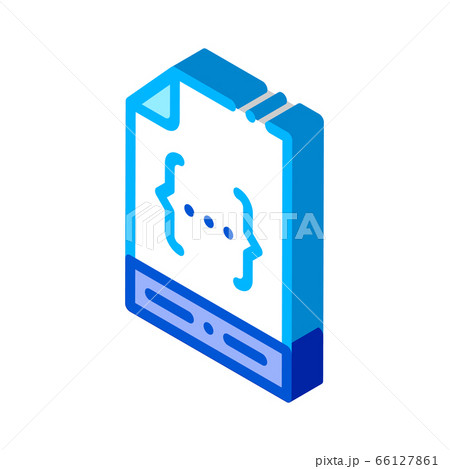 Coding File Document System isometric icon vector illustration 66127861