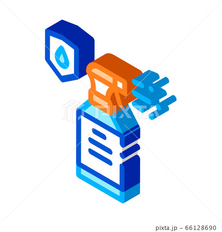 Waterproof Material Spray isometric icon vector illustration Waterproof Material Spray isometric icon vector illustration 66128690