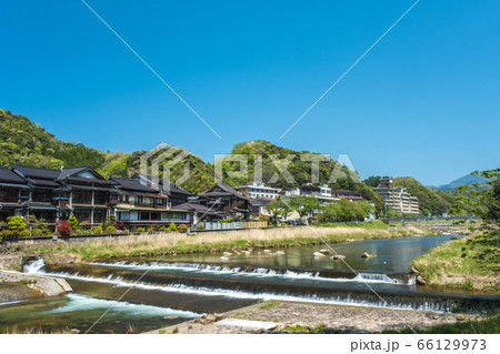 三朝温泉 初夏・新緑の風景 66129973