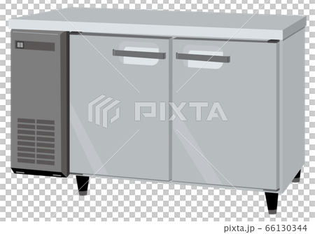 業務用冷蔵庫のイラスト素材