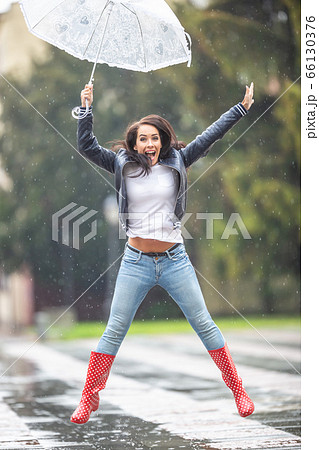 Woman within deals rain boots