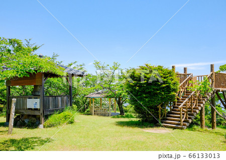 朝日山展望台の風景（竹原市） 66133013