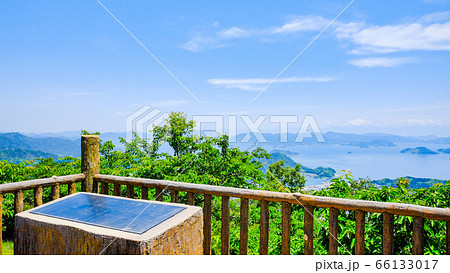 朝日山展望台の風景(竹原市) 朝日山展望台の風景(竹原市) 66133017