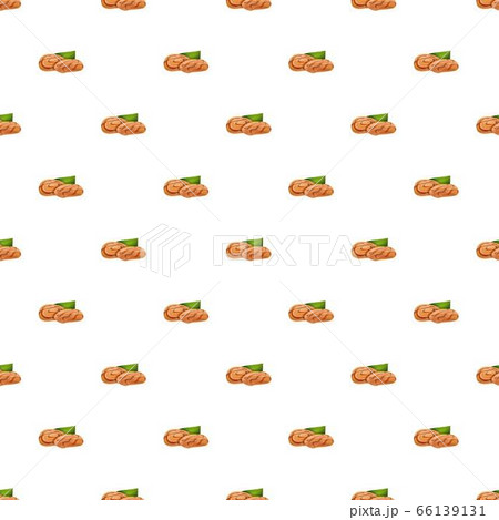Walnut pattern seamless vector 66139131