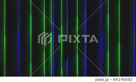 Computer generated chromatic aberration bands. Pixel multi-colored noise. 3d rendering abstract background Computer generated chromatic aberration bands. Pixel multi-colored noise. 3d rendering abstract background 66140082