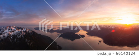 Aerial Canadian Nature Landscape 66140124