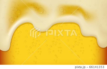 Cool liquid drink.Vector illustration of realistic light or dark beer. 66141353