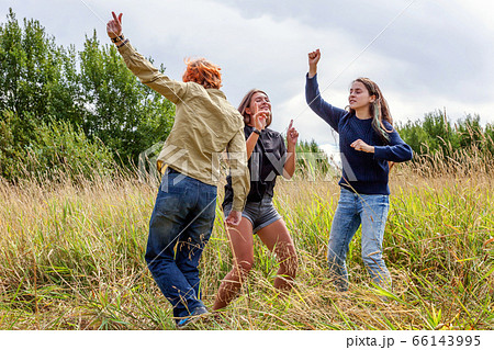 Summer holidays vacation happy people concept. Summer holidays vacation happy people concept. 66143995