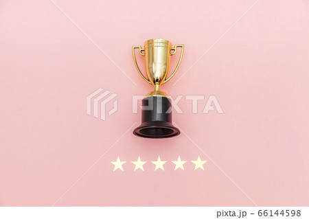 Simply flat lay design winner or champion gold Simply flat lay design winner or champion gold 66144598