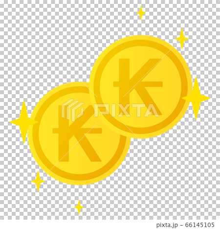 The Lao Kip currency symbol coins 66145105