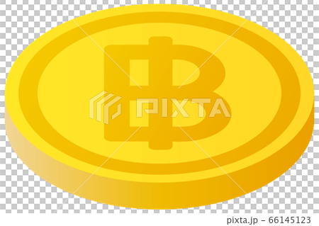 The Thai Baht currency symbol coin 66145123
