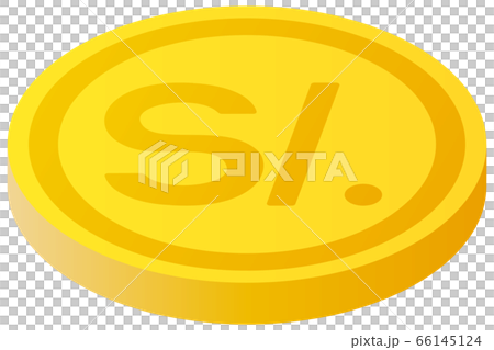 The Peruvian nuevo sol currency symbol coin 66145124