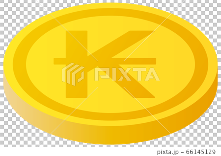 The Lao Kip currency symbol coin 66145129