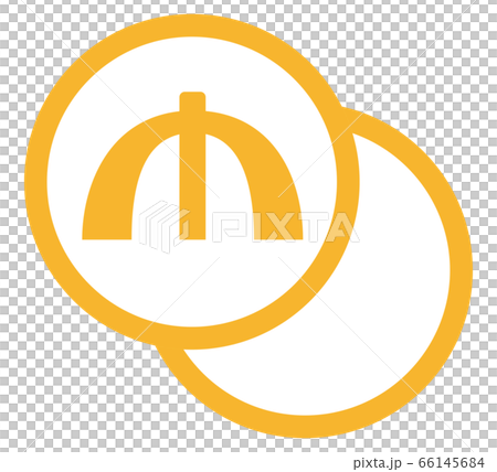 The Azerbaijan Manat currency symbol 66145684