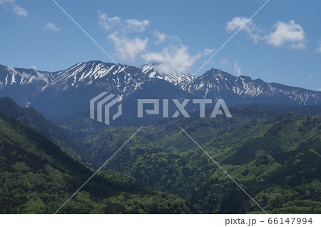 御嶽山と日本一の溶岩流 66147994