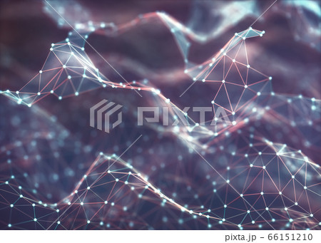 Science Technology 3D Colorful Abstract Background Science Technology 3D Colorful Abstract Background 66151210