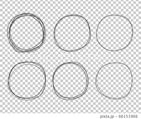 手描き丸 66151908