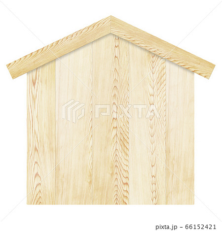 和風の木製看板のイラスト素材