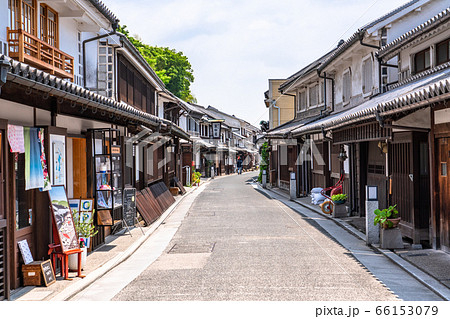 《岡山県》倉敷美観地区・伝統的な街並み《初夏》 66153079