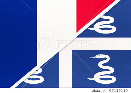 France and Martinique, symbol of national flags France and Martinique, symbol of national flags 66156110