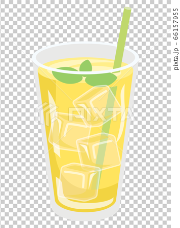 レモンジュース01のイラスト素材