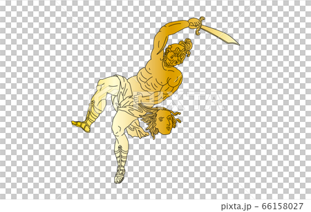 88 constellation line gold Perseus 66158027