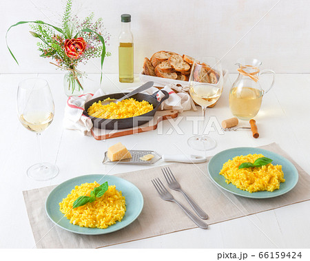 Saffron risotto Saffron risotto 66159424