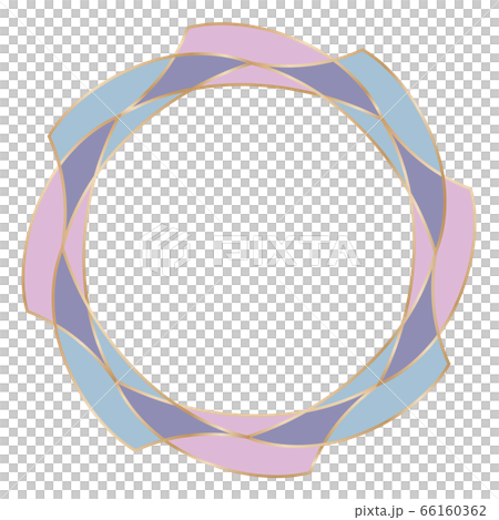 リング型飾りフレーム 66160362