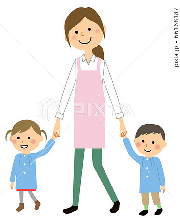 園児と先生 66168187