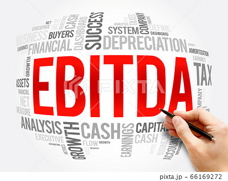 EBITDA word cloud collage, business concept EBITDA word cloud collage, business concept 66169272