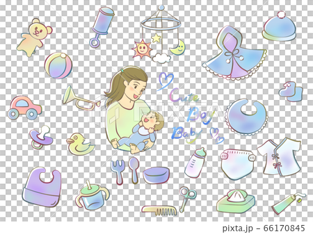 父母和小孩 親子 嬰兒 66170845