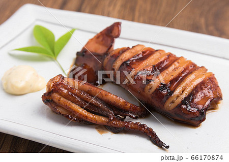 イカ焼き イカ焼き 66170874