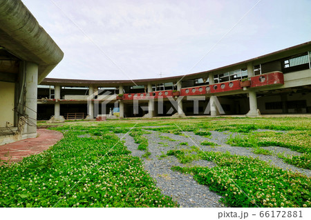 被災した大川小学校 66172881