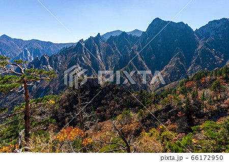 秋 風景 雪岳山 66172950