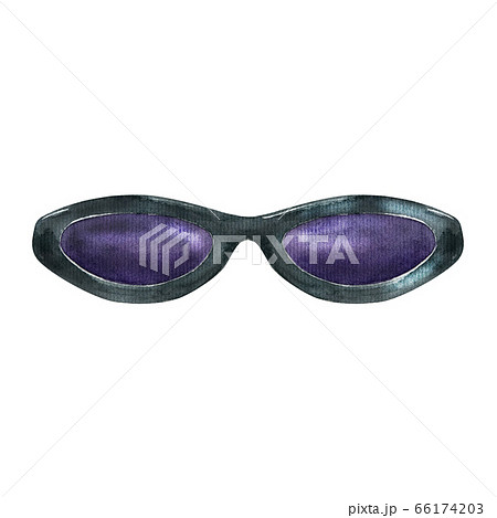 Watercolor hipster sunglasses Watercolor hipster sunglasses 66174203