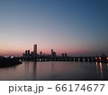 日没 夕暮れ 夕刻 66174677