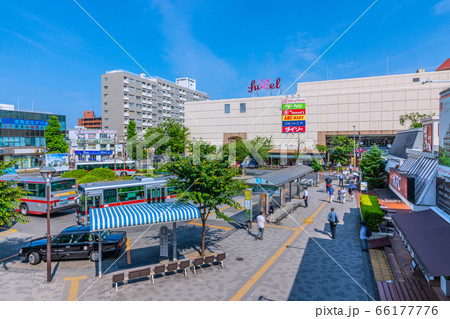 日本の川崎都市景観 東急電鉄 鷺沼駅前などを望む 日本の川崎都市景観 東急電鉄 鷺沼駅前などを望む 66177776