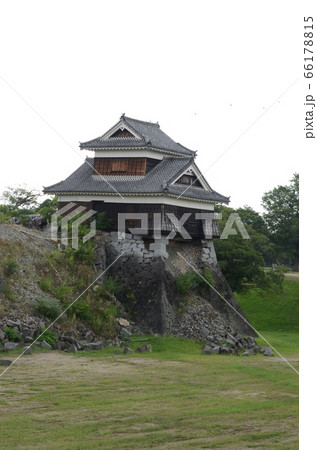 熊本城 戌亥櫓 崩れる石垣 2018 Aug 熊本城 戌亥櫓 崩れる石垣 2018 Aug 66178815